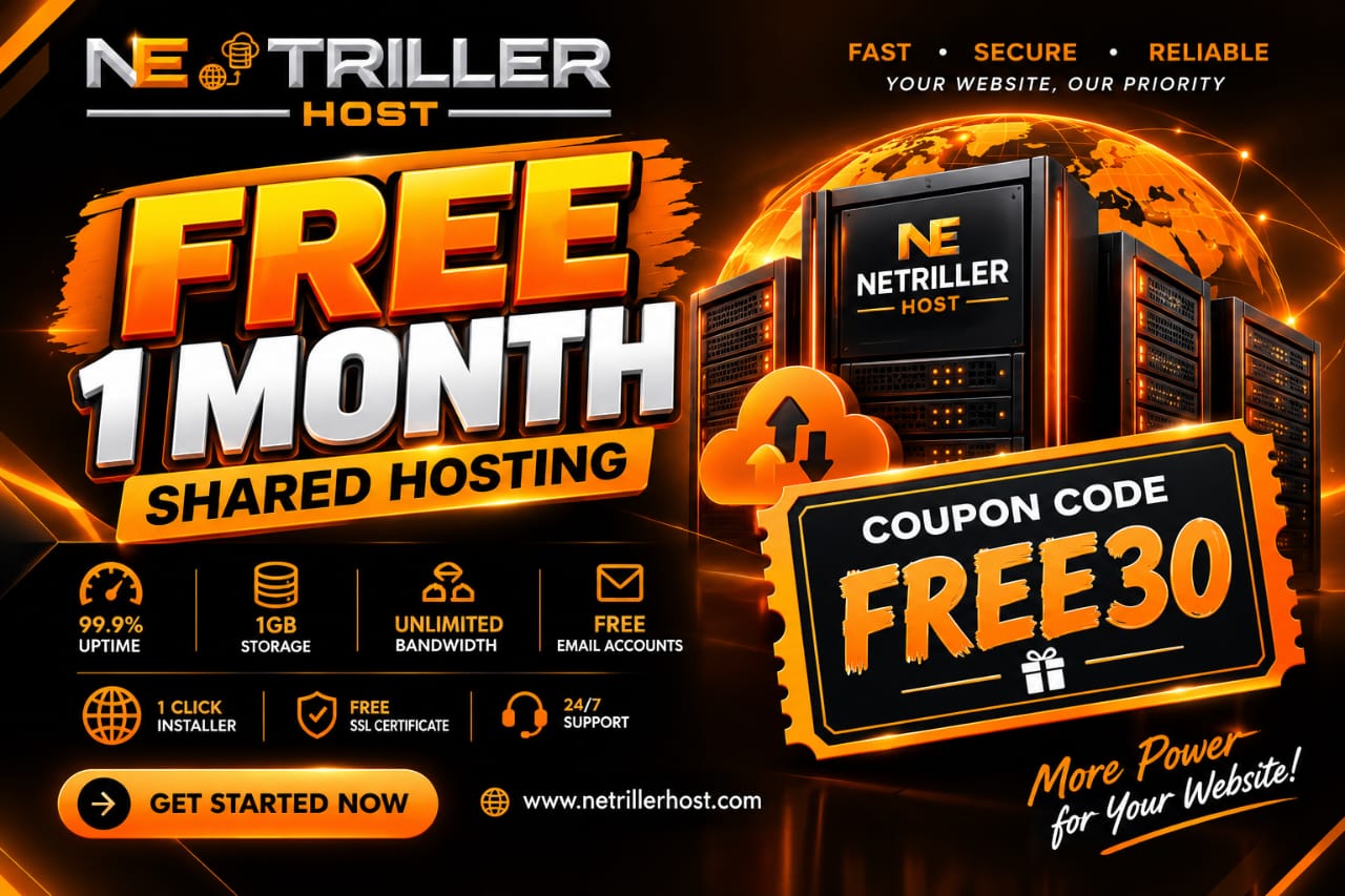 One Month Free Shared Hosting Launch Plan